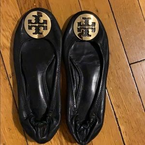 Black Tory Burch flats